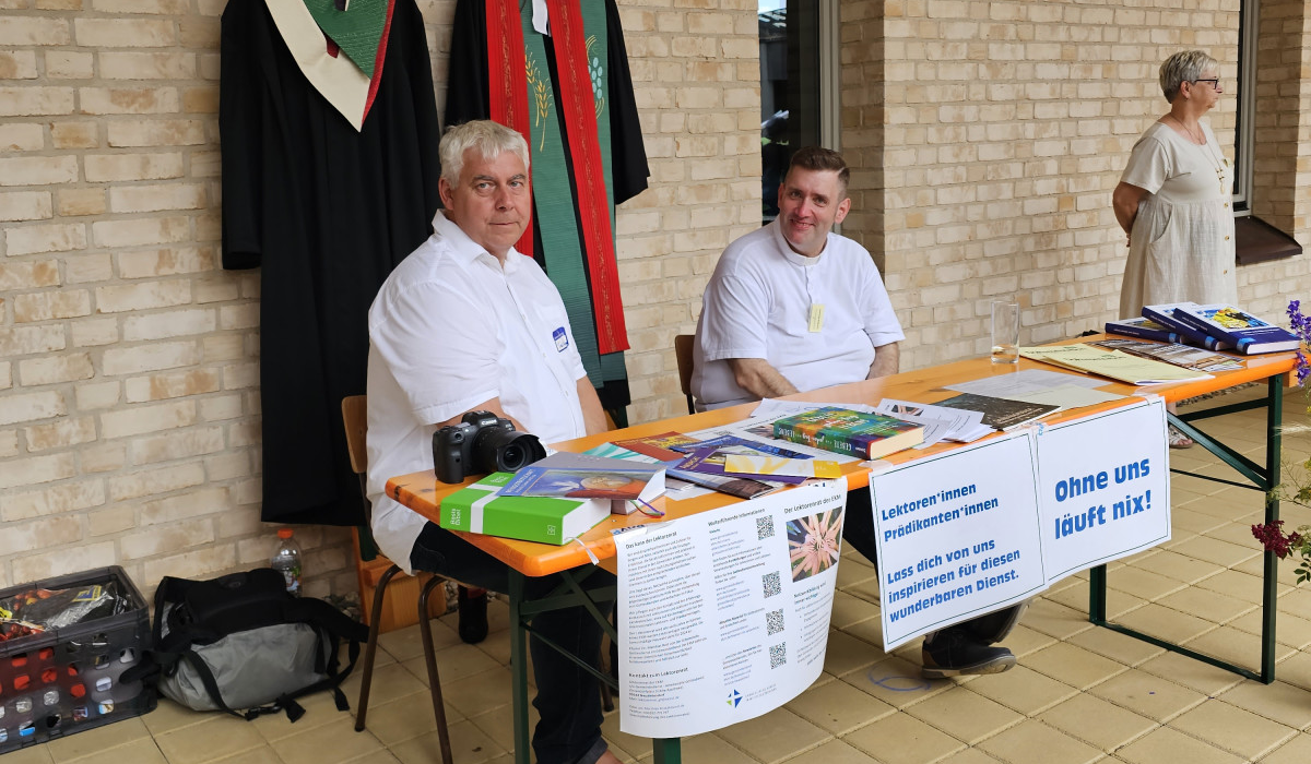 Lektoren und Prädikanten beim Ehrenamtskirchentag 2023